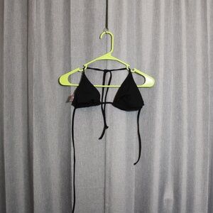 Black Triangle Bikini Top Size Medium